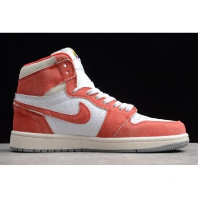 Nike Air Jordan 1 Retro High Og Beyaz / Kırmızı Basketbol Ayakkabısı Türkiye - F4VMW7J6